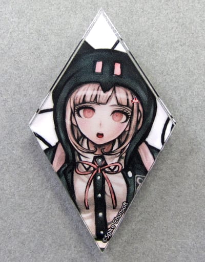 d*9様 ダンガンロンパ 七海千秋 希望のカケラ アクリルバッジ 6個セット 駿河屋 -<中古>七海千秋 希望のカケラアクリルバッジ 「ダンガンロンパ