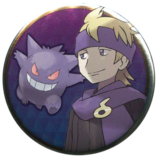 マツバ 缶バッジ 駿河屋 -<中古>8.マツバ＆ゲンガー 「ポケットモンスター 缶