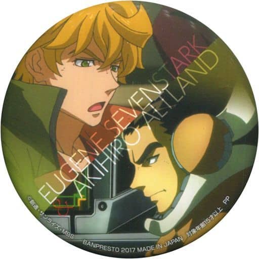 Eugene & Akihiro metal badge 「 MOBILE SUIT GUNDAM IRONBLOODED ORPHANS