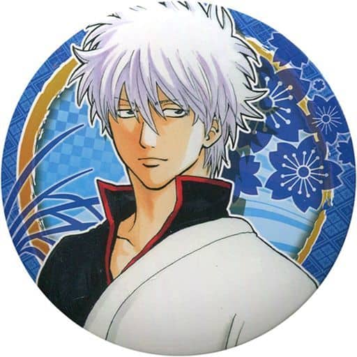 銀魂 坂田銀時 ジャンプ展 缶バッジ WJ 50周年 駿河屋 -<中古>坂田銀時 「銀魂 コレクション缶バッジ～WJ50周年展Ver
