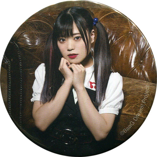 バンドリ 倉知玲鳳 缶バッジ ラバスト アクキー パレオ 駿河屋 -<中古>倉知玲鳳(パレオ)/腰上・背景：ブラウン 「RAISE