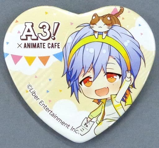 斑鸠三角 A3 满开剧团 Animatecafe集换式爱心型徽章运动会ver A组 杂货 小物件 Suruga Ya Com