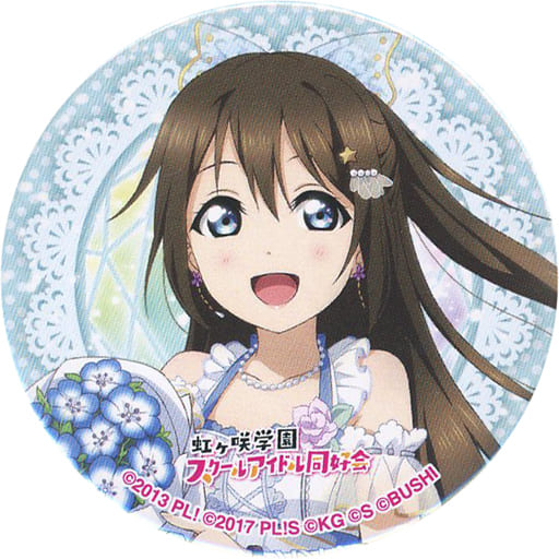 ラブライブフェス　桜坂しずく　缶バッジ 駿河屋 -<中古>桜坂しずく 「LoveLive! Series 9th Anniversary ラブ