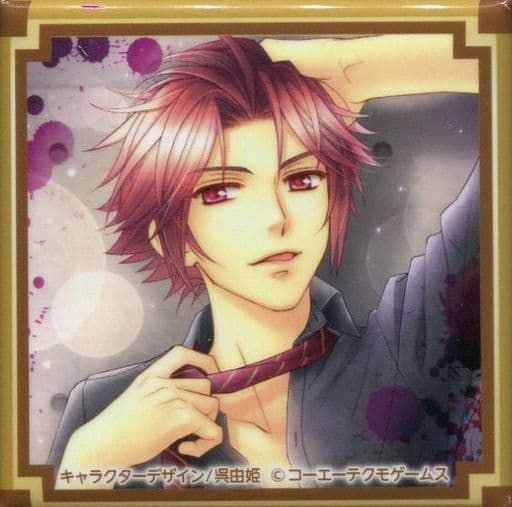 [A la Carte] Morifuji Kiriya Birthday Square metal badge 「 1 million La