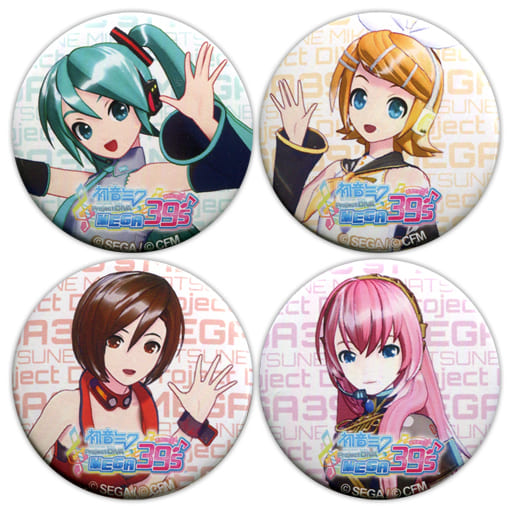 駿河屋 -<中古>オリジナル44mm缶バッジ4種セット 「Switchソフト 初音 