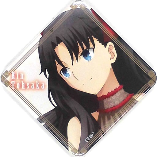fate OIOI スクエア 缶バッジ 遠坂凛 UFOTABLE|缶バッジ FATE/STAY NIGHT 遠坂凛|【ハードオフ公式通販