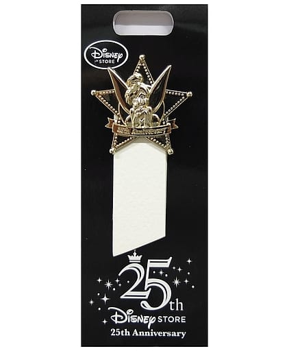 Tinkerbell Disney Store Japan 25 Th Anniversary Pin Badge Disney Disney Store Only Goods Accessories Suruga Ya Com