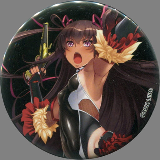 水城雪风(手枪/背景黑)「对魔忍雪风随机徽章」C98商品 杂货・小物件