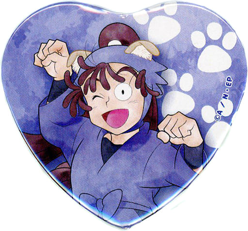 忍たま　ナンジャ　4弾　ハート缶バッジ　勘右衛門 忍たま乱太郎 尾浜勘右衛門 ナンジャタウン ハート缶バッジ