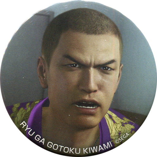 Shinji Tanaka 「 YAKUZA KIWAMI Blind metal badge 」 Limited to SEGA