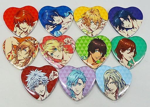 うたプリ　聖川真斗　キングダム　ファミマ缶　ハート缶 駿河屋 -<中古>全11種セット 「劇場版 うたの☆プリンスさまっ♪ マジ