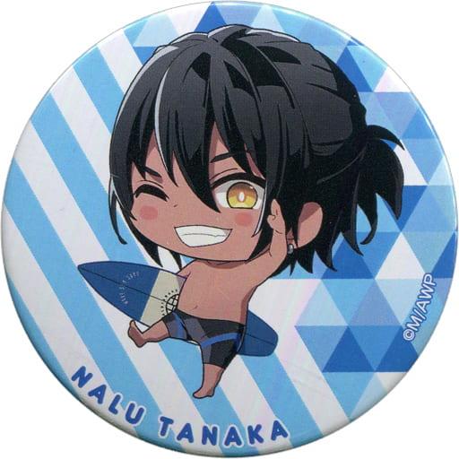 Badge Pins Tanaka Naru 「 Theater version wave! ～ Surfing! ～ Trading