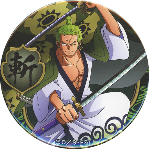 Badge Pins Zorojuro (Roronoa Zoro) ' ONE PIECE Hai YAKARA metal