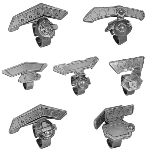 accessories-non-metal-7-variety-set-yu-gi-oh-duel-disc-ring