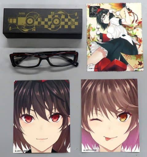 TOHO MEGANE 第十一弾 射命丸文モデル ayaモデル 駿河屋 -<中古>[レンズ度無し] 射命丸文 文モデル -Aya- TOHO MEGANE