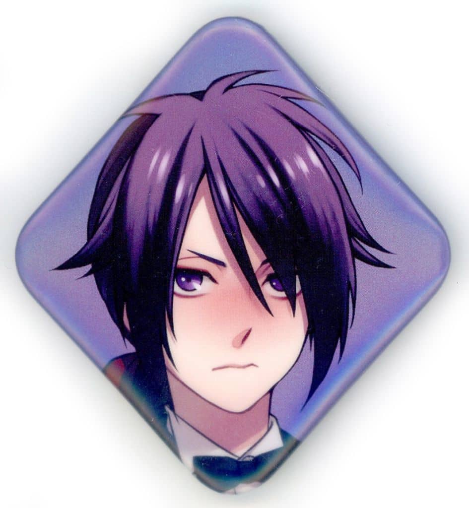 刀剣乱舞　大本丸博　スクエア缶バッジ　不動行光 刀剣乱舞 スクエア缶バッジ(跪坐) 3種セット(不動行光・次郎太刀・福島