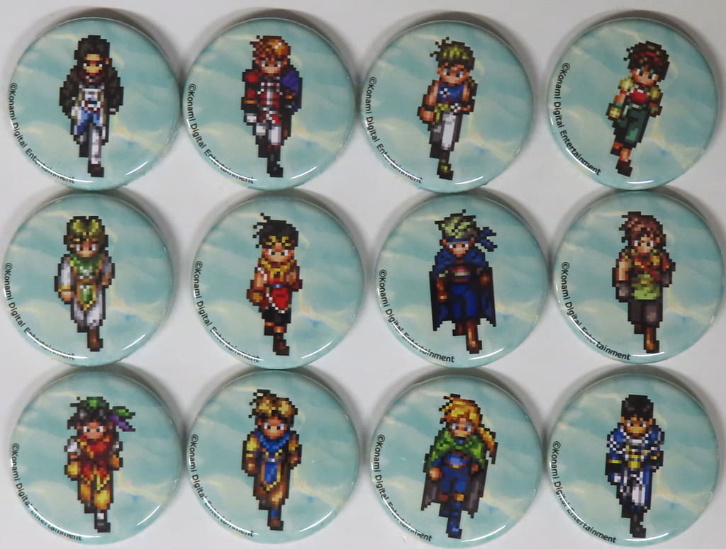 幻想水滸伝　ステラワース　缶バッジ 9R.I.P. sequel ステラワース 描きおろしちびキャラ缶バッジ 10個