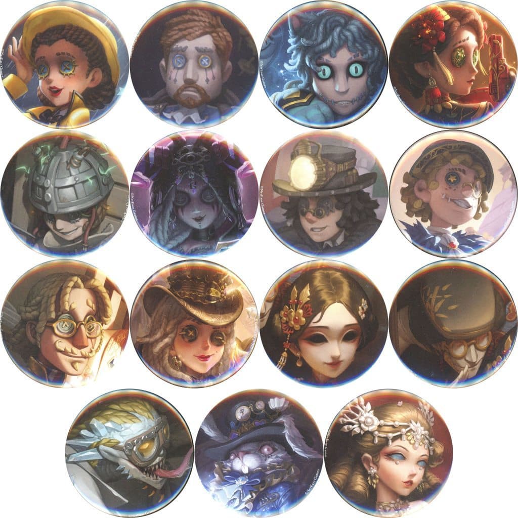第五人格　RE:シリーズ　缶バッジ　イラストコレクション　6BOX Identity V ＜RE:シリーズ＞ トレーディング缶バッジ（イラスト