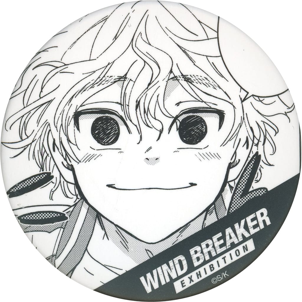 WIND BREAKER ランダム原作コマ缶バッジvol.1 兎耳山丁子 駿河屋 -<中古>兎耳山丁子 「WIND BREAKER展 ランダム原作コマ缶バッジ