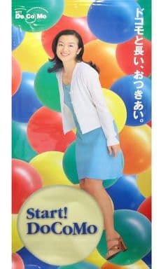 駿河屋 -<中古>鈴木京香(背景：風船) 販促タペストリー NTT ドコモ