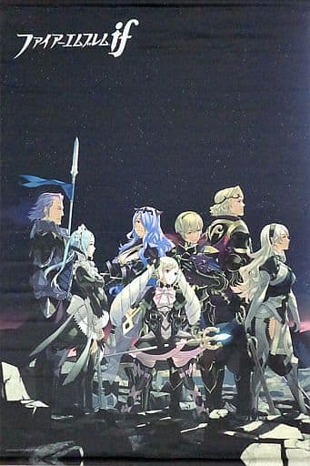 ファイアーエムブレムif タペストリー 白夜王国 愛と勇気の25周年記念 駿河屋 -<中古>Type白夜 B2タペストリー 「ファイアーエムブレム