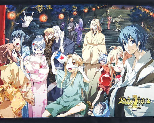 Dies irae　タペストリー オールキャラ浴衣集合柄 Dies iraeタペストリー オールキャラ浴衣集合柄
