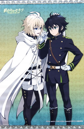 駿河屋 -<中古>百夜優一郎＆百夜ミカエラ アニメ描きおろしA3