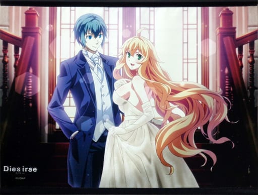 Dies irae タペストリー　藤井蓮、ハイドリヒ、メルクリウス、マリィ N04】Dies irae Specialタペストリー 藤井蓮&マリィ(コミック、アニメ