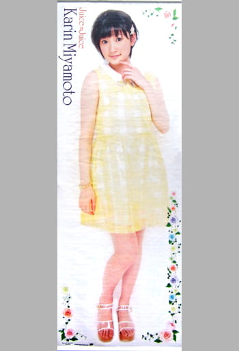 Juice=Juice 宮本佳林 全身タペストリー 駿河屋 -<中古>宮本佳林(Juice=Juice) 全身タペストリー(1/1スケール
