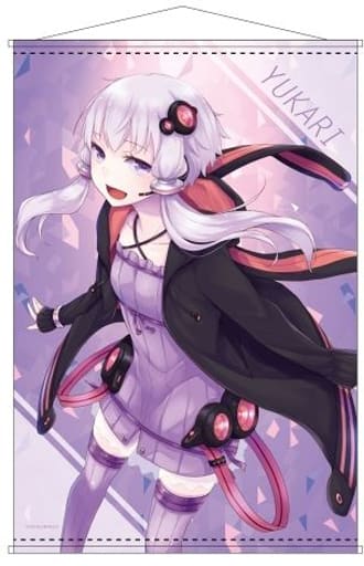 駿河屋 -<中古>結月ゆかりA B2タペストリー 「VOCALOID AHS製品 