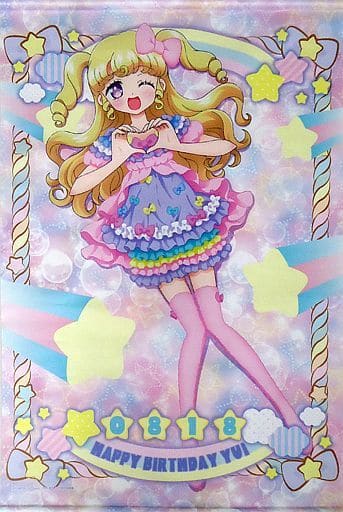 プリパラ 夢川ゆい ゆい 缶バッジ 白黒ドレス