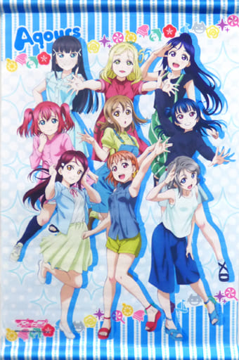 Tapestry Aqours A3 Tapestry Love Live Sunshine Goods Accessories Suruga Ya Com
