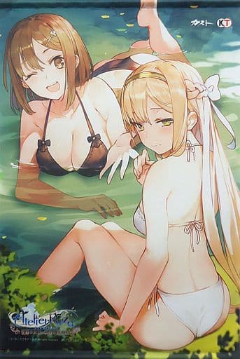 クラウディア・バレンツ 描き下ろし B2タペストリー ライザのアトリエ 駿河屋 -<中古>ライザ＆クラウディア・バレンツ 描き下ろしB2