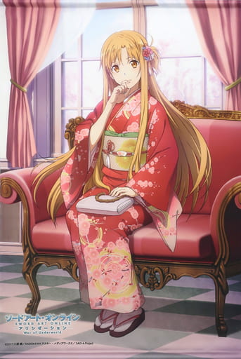 挂画结城明日奈 晴着ver B2挂画 刀剑神域alicization War Of Underworld 杂货 小物件 Suruga Ya Com
