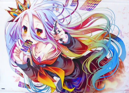 ノゲノラ　ノーゲーム・ノーライフ　シロ　白　b2タペストリー 白」B2タペストリー ASCIENTE！ Ver. [ノーゲーム・ノーライフ