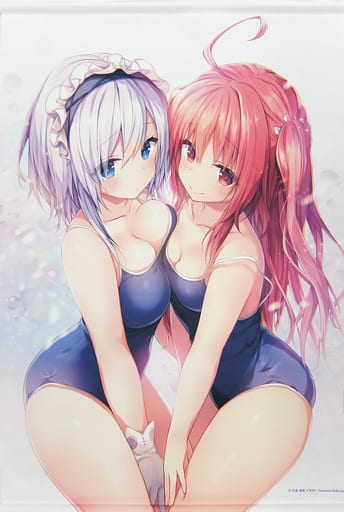 駿河屋 -<中古>彩園寺更紗＆姫路白雪 B2タペストリー(MFたぺJ 