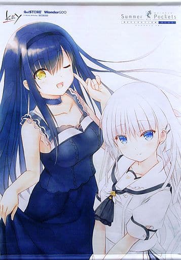 Summer Pockets BIGうちわ　４種　しろは　鴎　美希　　識 Summer Pockets BIGうちわ 4種 しろは 鴎 美希 識