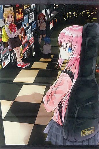 タペストリー　後藤ひとり＆伊地知虹夏 B2タペストリー 「ぼっち・ざ・ろっく!」 第10回 メロンブックス漫画祭り～2020 winter～ ポイント交換景品 駿河屋 -<中古>後藤ひとり＆伊地知虹夏 B2タペストリー 「ぼっち