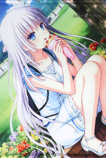 セット　Summer Pockets 鳴瀬しろは 等身大、B2タペストリー TVアニメ『Summer Pockets』公式サイト