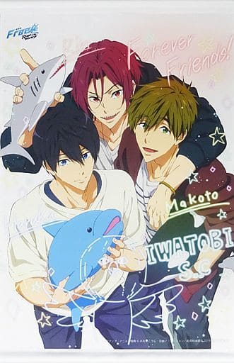 駿河屋 -<中古>七瀬遙＆橘真琴＆松岡凛 B3タペストリー 「Blu-ray/DVD