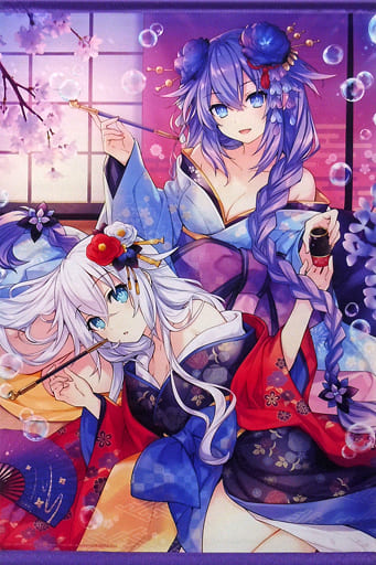 駿河屋 -<中古>[単品] パープルハート＆ブラックハート 描き下ろしB2 