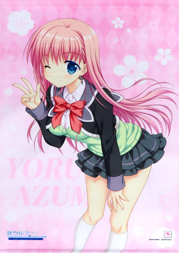 駿河屋 -<中古>あずま夜 オリジナルB2タペストリー 「PCソフト はつ 