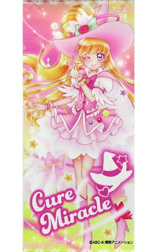 魔法つかいプリキュア キュアミラクル バースデー　タペストリー 魔法つかいプリキュア 等身大タペストリー キュアミラクル