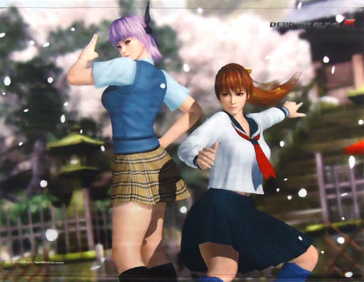 駿河屋 -<中古>かすみ＆あやね B2タペストリー 「DEAD OR ALIVE 5 