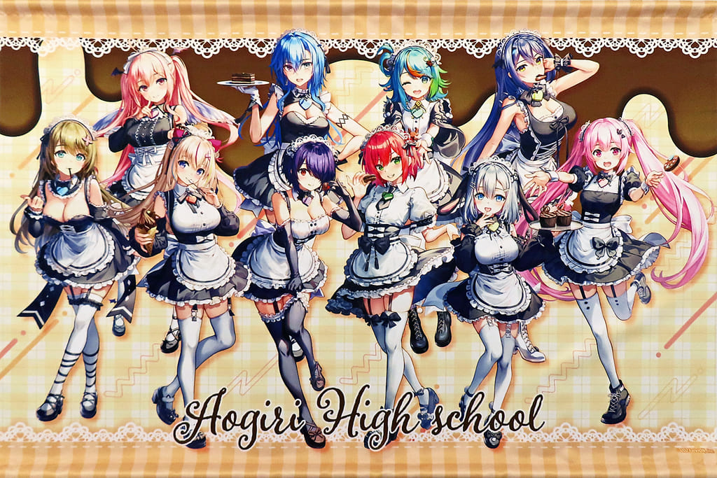 あおぎり高校 水着アクリルアート あおぎり高校 水着タペストリー - メルカリ