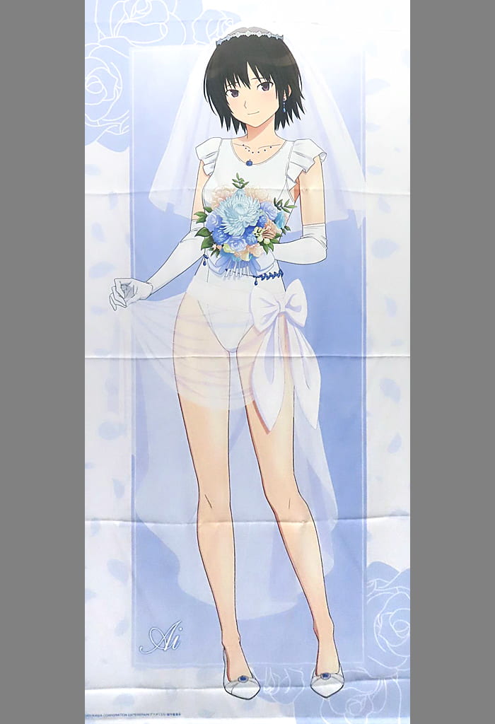 森島はるか ほぼ等身大タペストリー ウェディング水着ver. グッズ