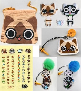 ♯Kov29FZアイルーとなかまたちスマホコーデコレクション6種 アイルーとなかまたち スマホコーデコレクション｜商品情報｜タカラ