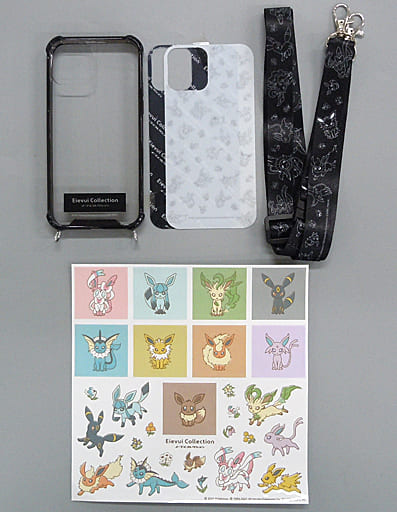 Portable Jacket Cover Smartphone Case For Iphone12 With Eievui Collection Neck Strap Pocket Monsters Pokemon Center Only Goods Accessories Suruga Ya Com