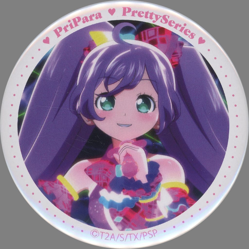 真中らぁら　缶バッジ　こわイイネ♡×10ハロウィン 駿河屋 -<中古>H.真中らぁら 「プリパラ10周年 こわイイネ×10