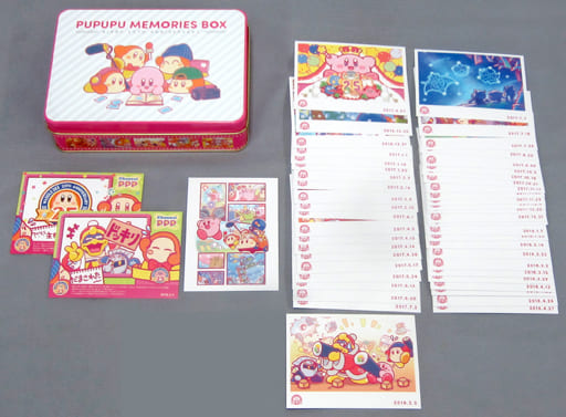 【未開封品】星のカービィ　プププメモリーズBOX 星のカービィ プププメモリーズBOX-KIRBY 25TH ANNIVERSARY